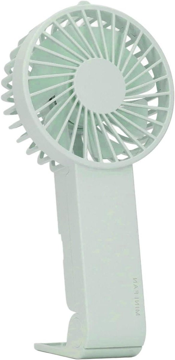 Mini Handventilator - Draagbare Ventilator USB Ventilator - Koelte Onderweg - Opvouwbaar Ontwerp - 19D x 9B x 5H cm