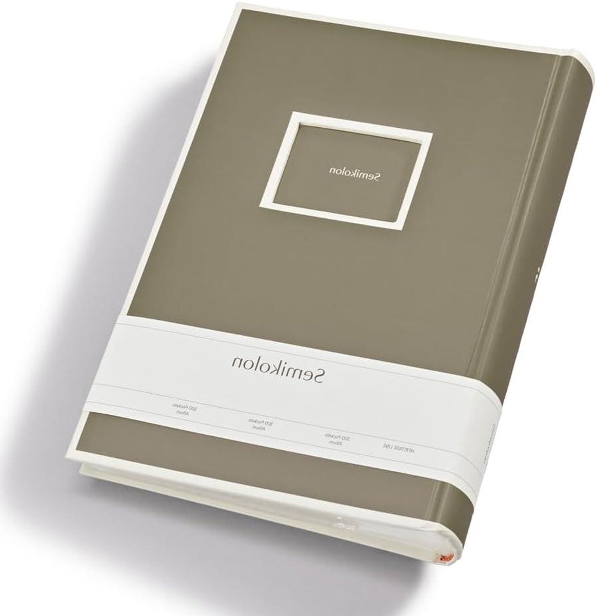 Fotoalbum - Fotoboek Geheugen - Foto's Bewaren - Handgemaakt Linnen Papier - 22.5 x 32.7 cm - Fango Beige