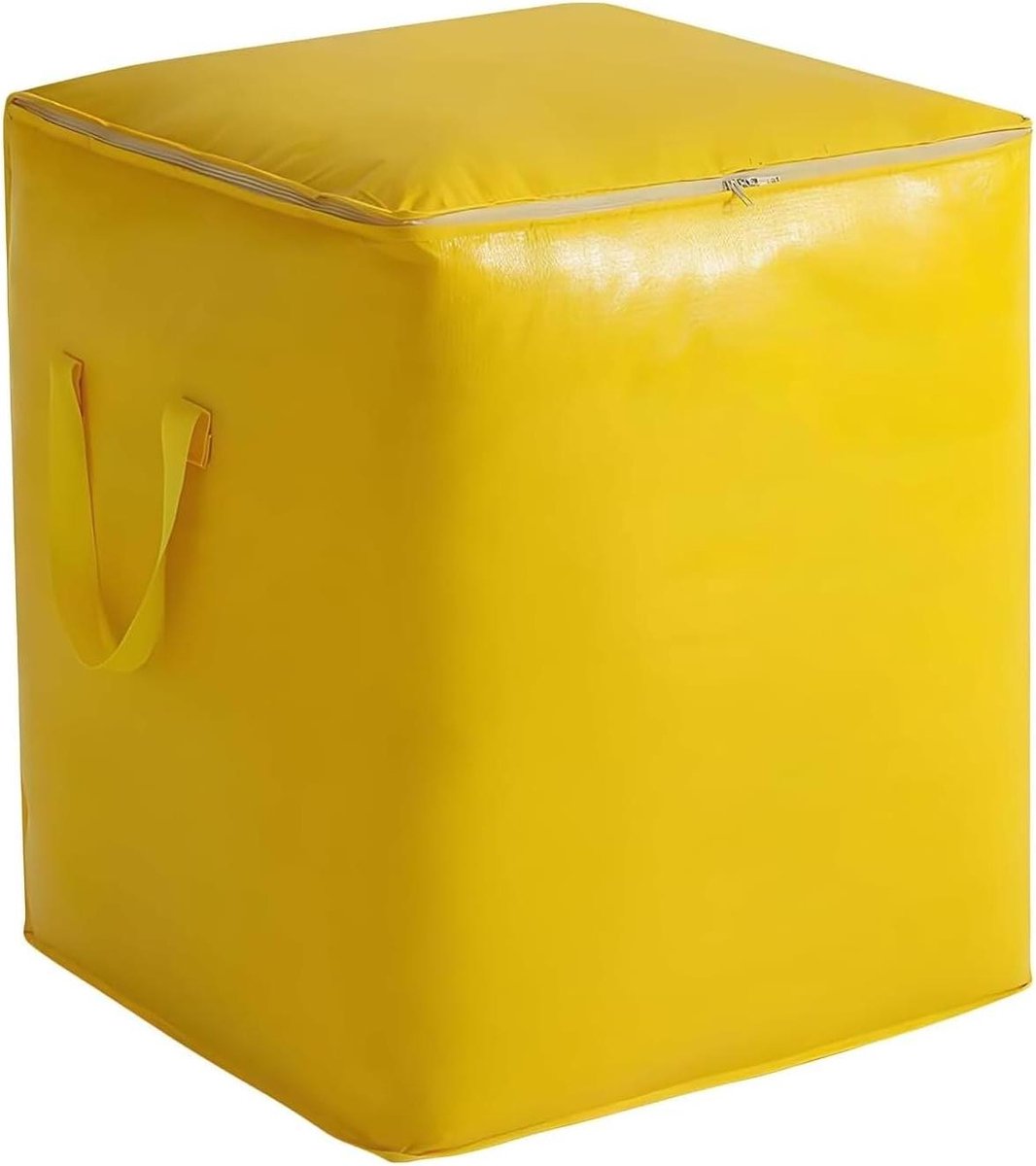 Opvouwbare Verhuisdozen - Opbergzakken Kleding - Ruimte Besparen - Waterdicht Scheurvast Materiaal - 190 L - Geel