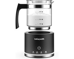 Elektrische Melkopschuimer - Melkopschuimer Automatisch - Koffie Bereiden - Grote Capaciteit - 500 ml - Zwart
