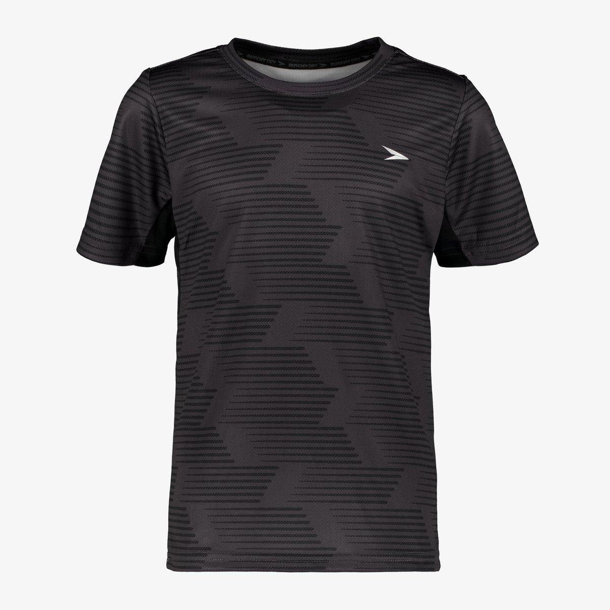 Dutchy kinder voetbal T-shirt antraciet - Grijs - Maat 116
