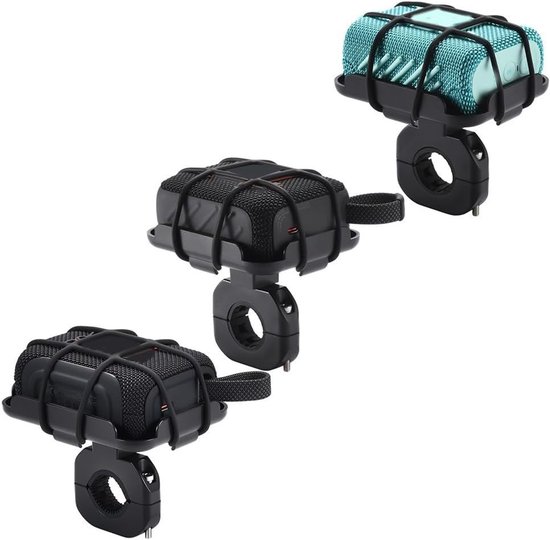 Speaker Houder - Draagbare Mount - Muziek Onderweg - Verstelbare Buisklem - 70-200mm - Zwart — afbeelding 2