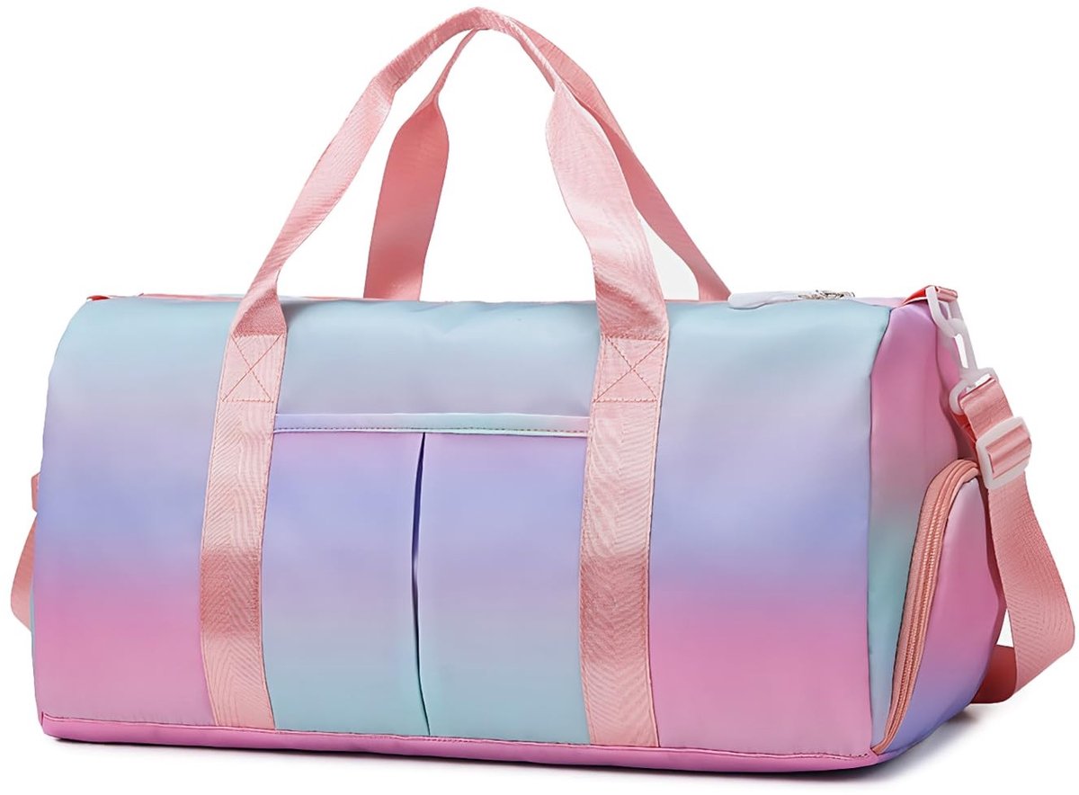 Dailygoods - Gymtas voor Dames en Heren - Sport- en Reistas met Schoenenvak