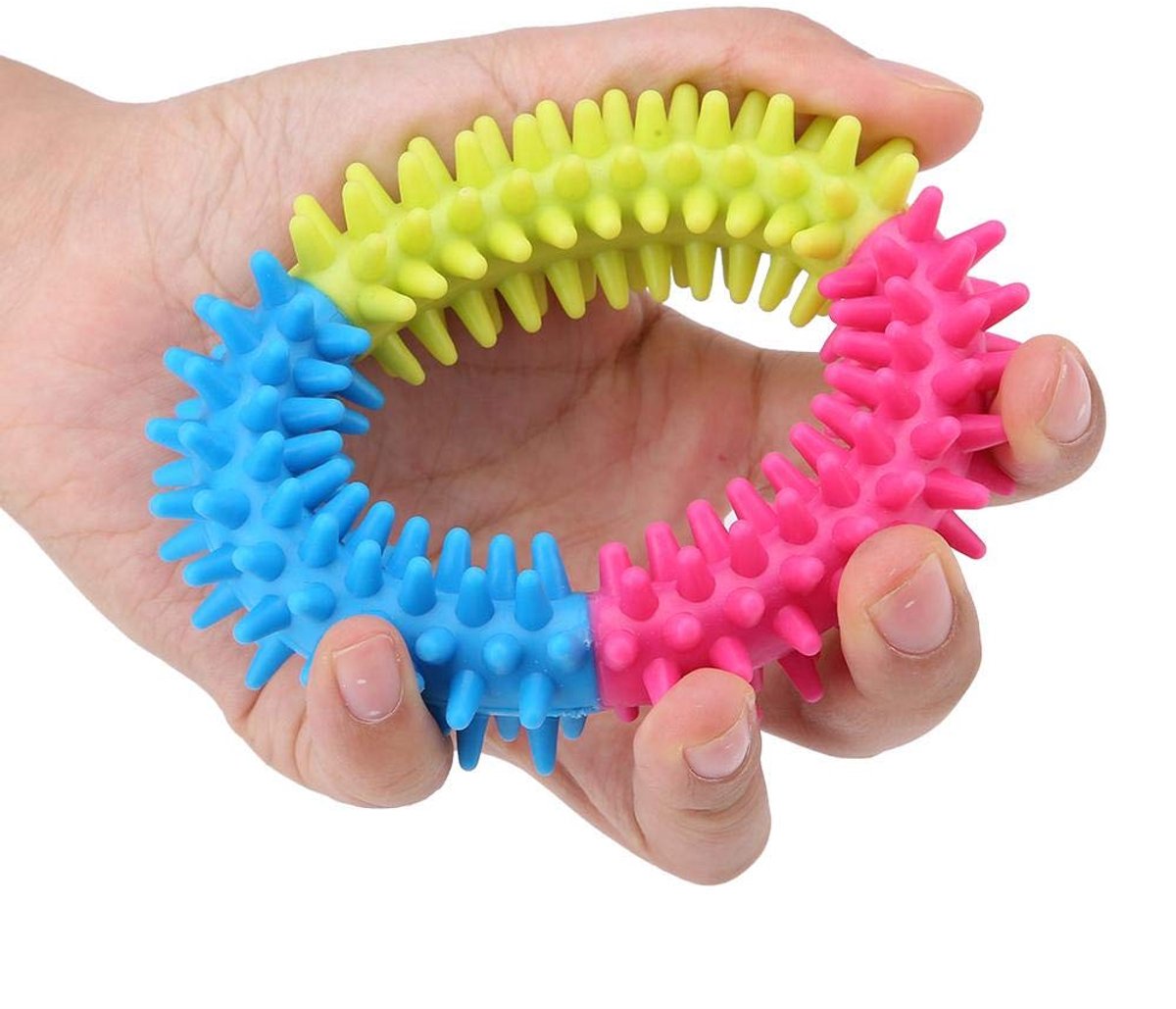 Dailygoods - Duurzaam Natuurlijke Honden Kauwspeelgoed - Rubber Ring voor Tandverzorging