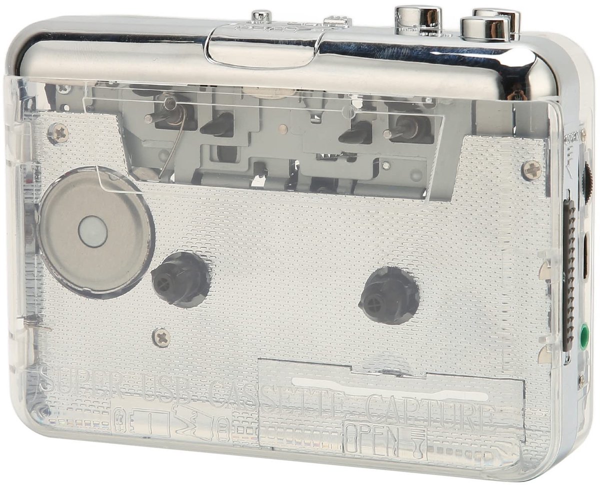 Dailygoods - Portable Cassette Player met MP3 Converter en Auto Reverse Functie