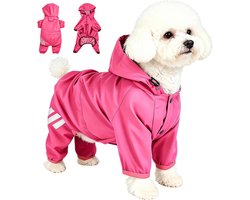 Hondenjas - Hondenjas waterdicht - Regenjas hond - Honden regenjas - Hondenregenjas 4 Pote