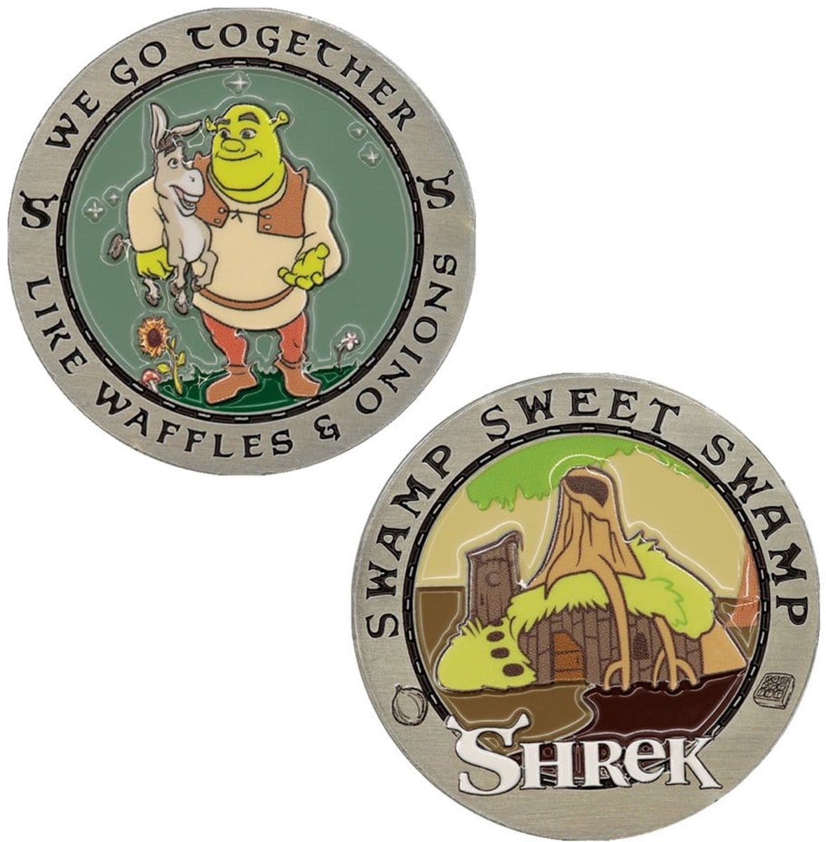 Shrek Collectable Coin Swamp Sweet Swamp Limited Edition