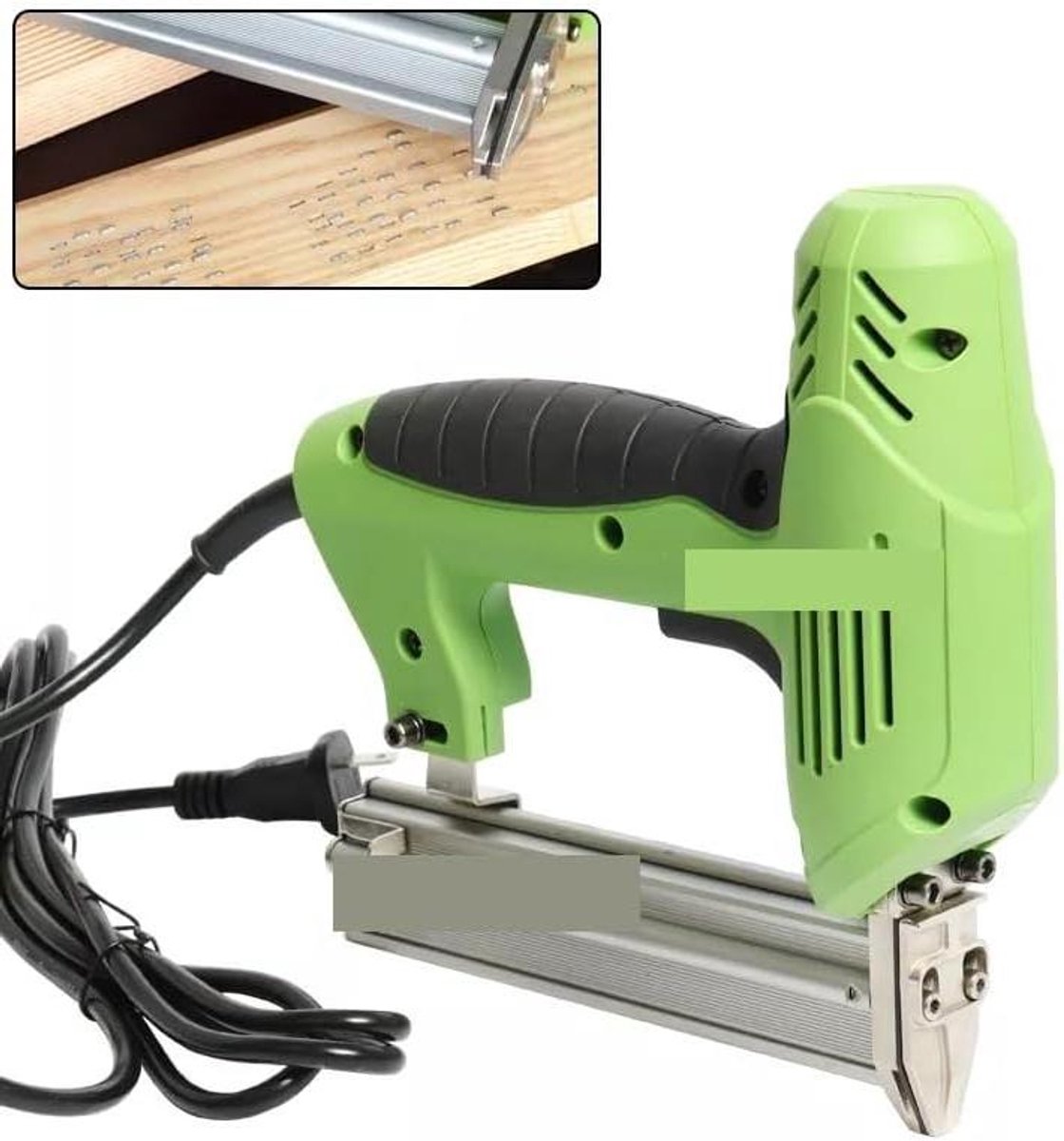 Elektrisch Nietapparaat - Tacker Nietmachine - Meubels Bekleden - Aluminium Behuizing - 2000W - Niet gespecificeerd