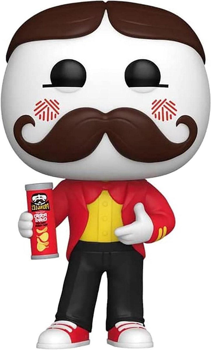 Pringles Figuur - Bobblehead Verzamelfiguur - Verzamelen - Exclusieve Uitgave - 10.5 cm - Blauw