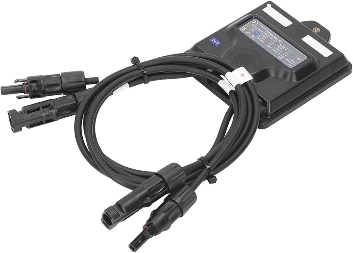 Solar MPPT Power Optimizer - Zonne Paneel Optimizer - Energie Opwekking Verbeteren - Maximale Powerpoint Tracking - 650W - Zwart