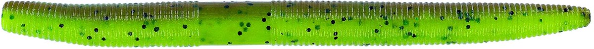 SnelShoppen - 5" SENKO Chartreuse Pompoen Vissen (10 Stuks) - Perfect voor Zoetwatervissen, Kunstmatige Aas, Hoogwaardige Kleur, Ideaal voor Sportviss