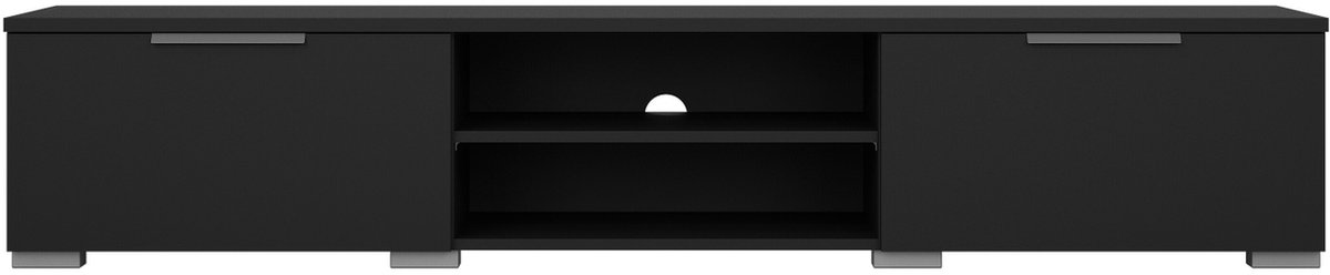 Giga Living Tv-meubel Match - Zwart - 173x40x33cm