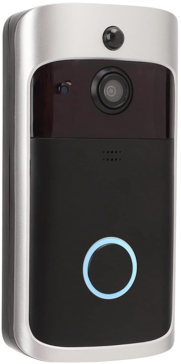 SnelShoppen - Video Deurbel - Intelligente WiFi 720P Camera met Nachtzicht - Afstandsbediening en Visuele Intercom voor Thuis - Veiligheid en Comfort