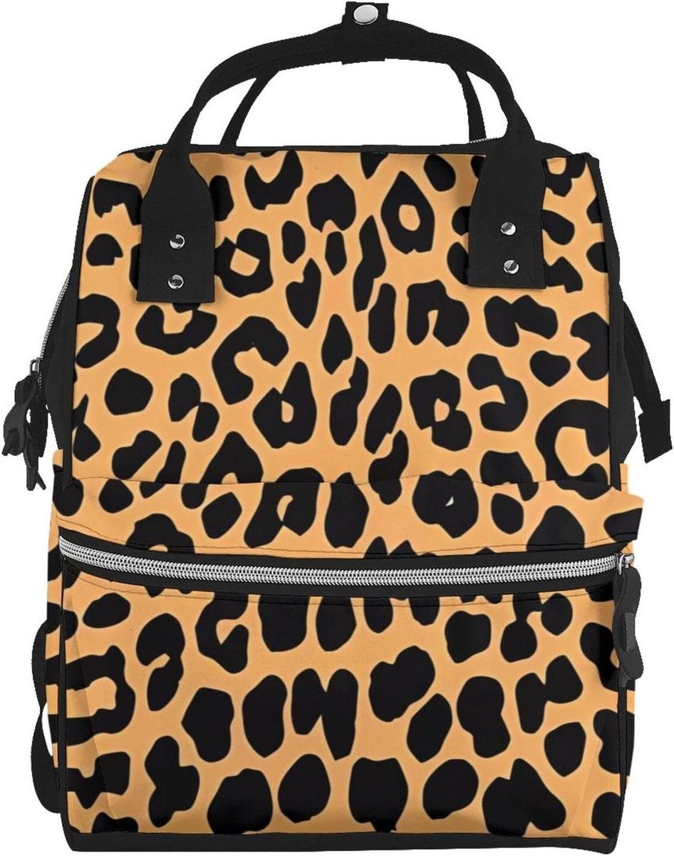Luierrugzak - Baby tas - Baby verzorgen - Ergonomisch ontwerp - 28 x 18 x 40 cm - Zwart