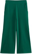 Next - Meisjes - Broek van tricotstof met wijde pijpen - Groen