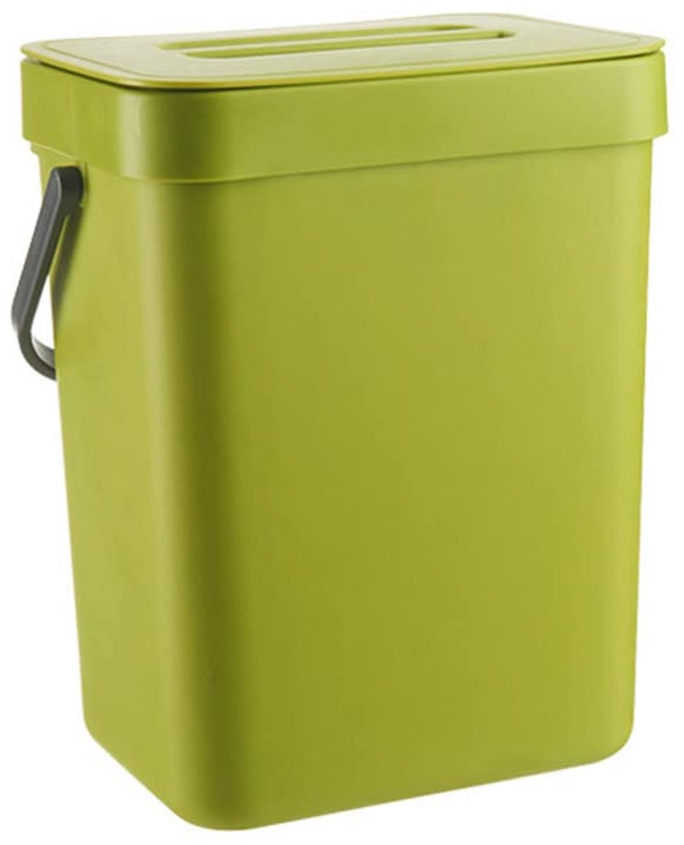 Dailygoods - Kleine Keuken Compostbak - 3L Onder de Gootsteen Vuilnisbak