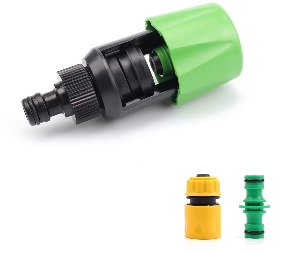 Dailygoods - Adapter voor keukenkraan met tuinslangaansluiting - Geschikt voor keukenspoelbak