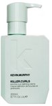 Lichtblauwe KEVIN.MURPHY Killer.Curls fles met pompdispenser, 200 ml.