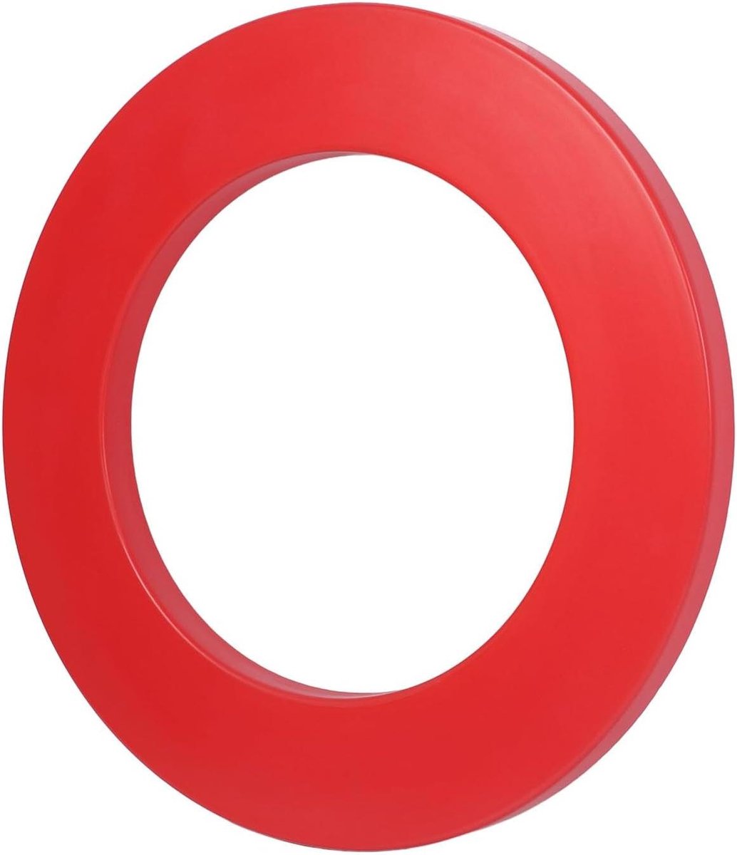 Dartbord Omranding - Dart Surround - Muur Beschermen - Duurzaam PU Materiaal - 70 cm - Rood