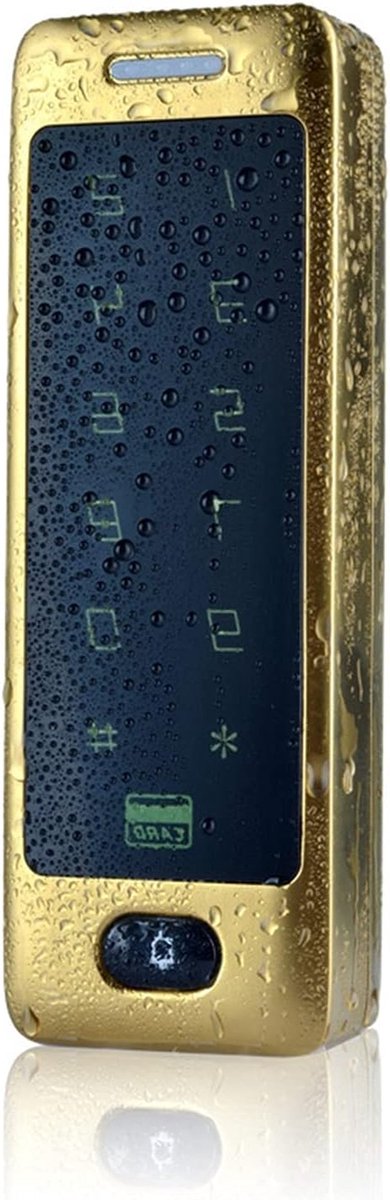 Toegangscontrole Systeem - Kaartlezer Deur - Personeel Registreren - Waterproof Touch Screen - 800 Gram - Metaal