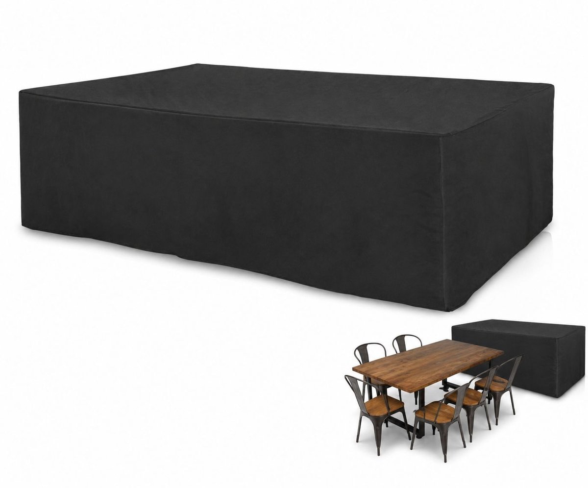 VHV - Tuinmeubelhoes van Oxford - Weerbestendige Beschermhoes voor Tafel - Voor Terras, Balkon en Tuin