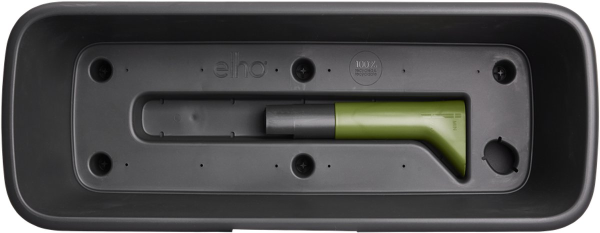 Elho Noa Balcony Planter M - Outdoor - Water Reservoir