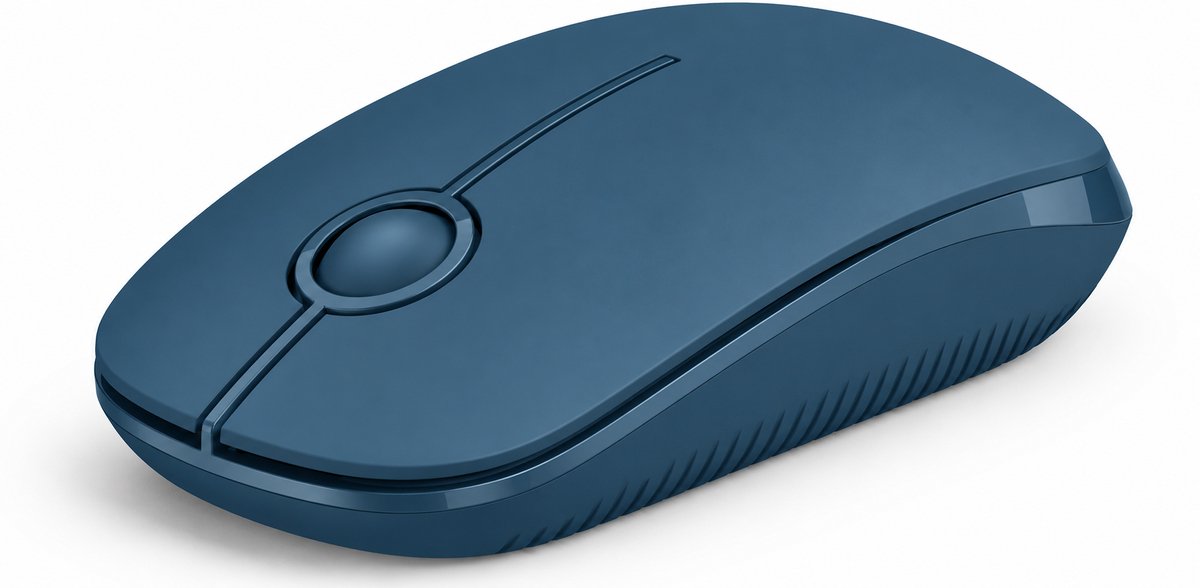 Bol.com Sounix Draadloze Muis - 2.4G - Laptop en Computer - DPI 1600 - Stil - Blauw aanbieding
