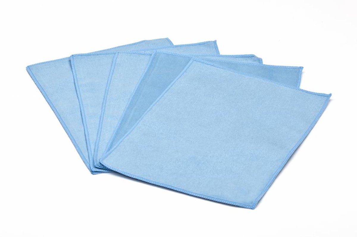 Microvezeldoek Smartphone & Tablet ChiaMo.nl Blauw 20 x 15 cm – 5 stuks