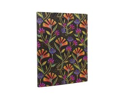 2027 Wild Flowers (playful Creations) Ultra 12-month Softcover Dayplanner (elastic Band Closure) Vertical