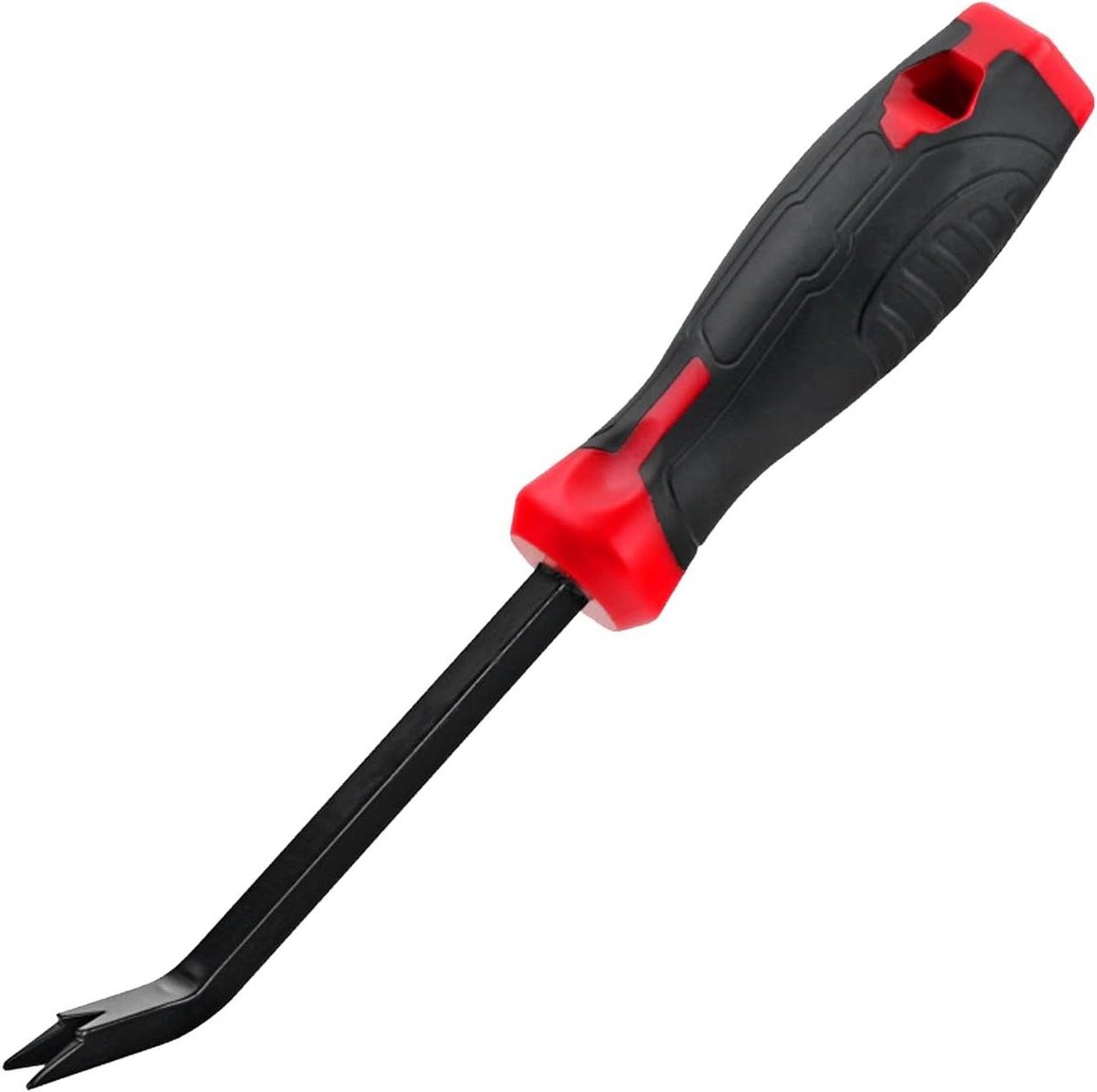 Gereedschap Spijkers Verwijderen - Trekker Bekleding - Meubels Renoveren - Ergonomische Handgreep - 20 cm - Zwart Rood