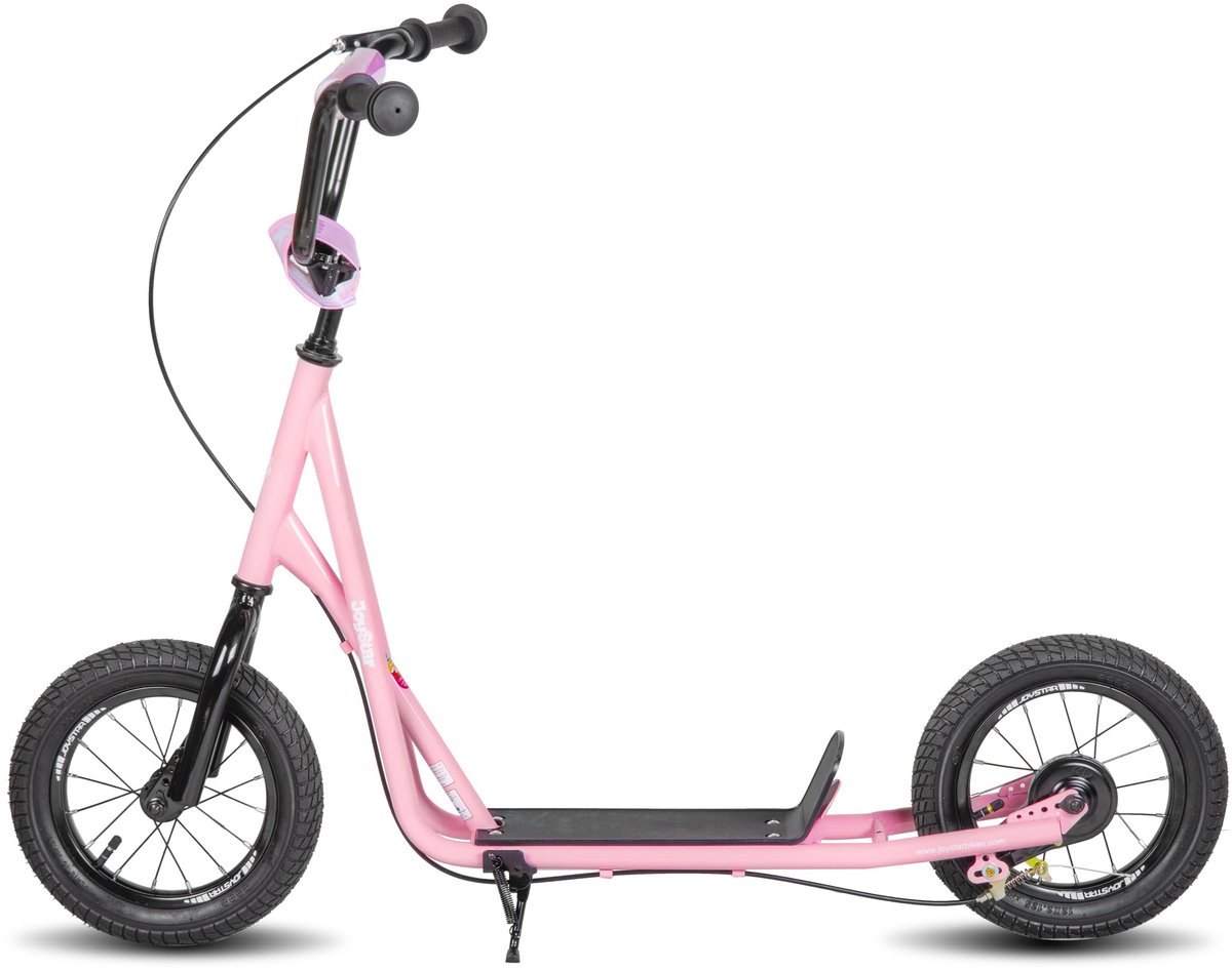 SnelShoppen - JOYSTAR Kick Scooter voor Kinderen 5-9 Jaar - Verstelbare Kinderscooter met 12-Inch Wielen in Roze - Perfect voor Buiten, Tuin, Feest en