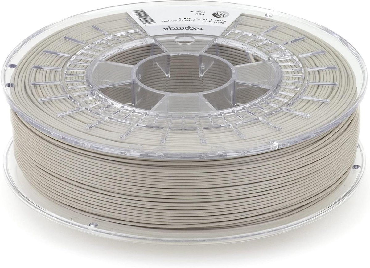 DuraPro ASA Filament - 3D Print Materiaal - Buiten Toepassingen - Hoge UV Weerbestendigheid - 1.75mm 750gr - Grijs