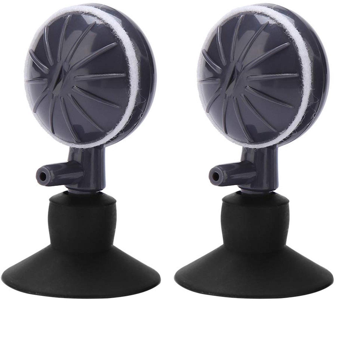 Dailygoods - Bubble Air Stones - 2 Stuks Rotating Airstone Disc voor Aquariums