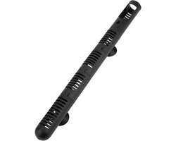 Aquarium Verwarming Beschermhoes - Verwarmer Protector Aquarium Accessoire - Bescherming Waterdieren - Verstelbare Lengte - 36.5 cm - Zwart