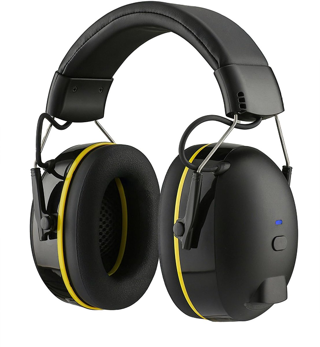SnelShoppen - Gehoorbescherming Bluetooth 5.4 met 120 Uur Gebruikstijd, Hifi-Luidspreker & Microfoon, 30 dB SNR, Ideaal voor Maaien, Houtbewerking en