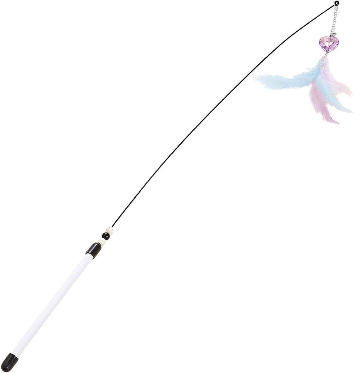 Kattenhengel Speelgoed - Katten Touwspeelgoed - Interactieve Verrijking - Tegen Vervorming - 80 Cm - Kleurrijk