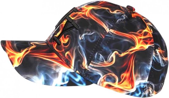 NY Pet Pet Kleding - Huisdier Jas - Huisdier Beschermen - Waterdicht Materiaal - One Size - Oranje Blauw — afbeelding 2