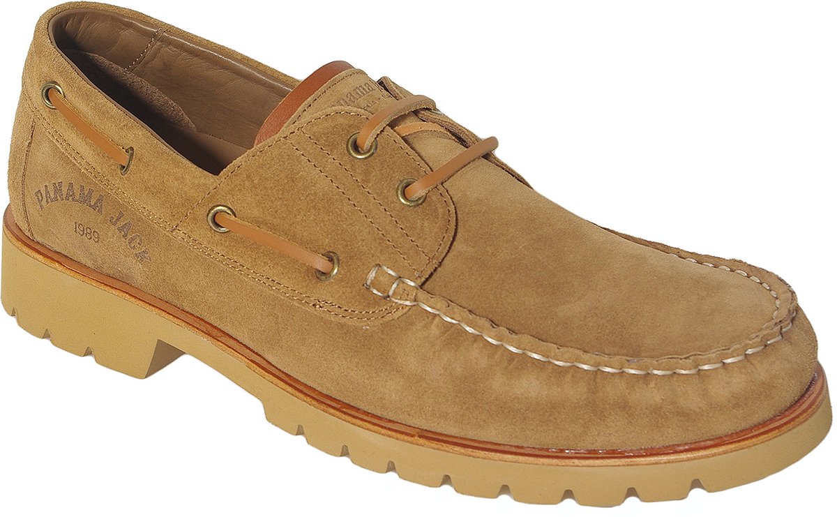 Panama Jack Boat C10 veterschoenen velour cuero bark 44