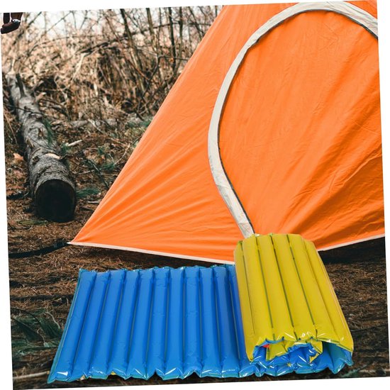 Kampeer Slaapmat - Luchtbed Outdoor - Comfortabel Slapen - Antilek Technologie - 200 x 60 cm - Multicolor — afbeelding 4