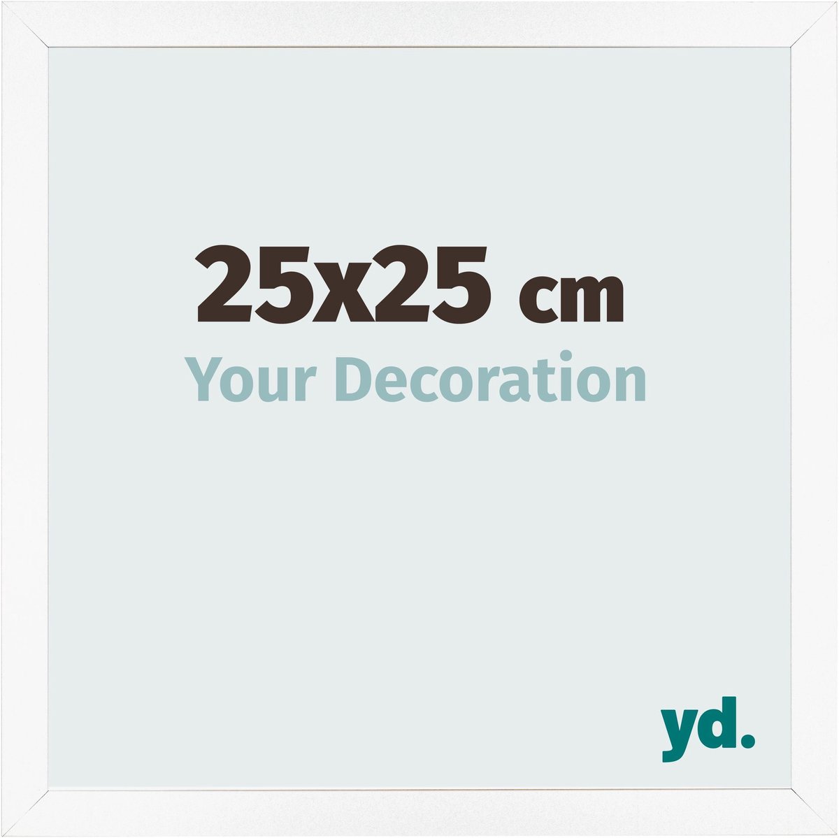 Your Decoration - Fotolijst 25x25 cm - MDF - Wit Mat - Bologna