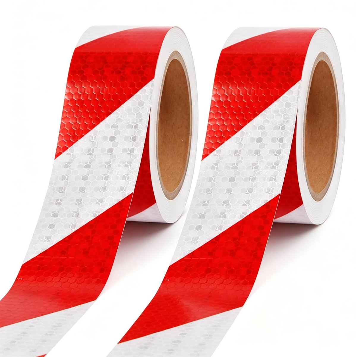 Dailygoods - 2 Rollen Reflecterende Tape 5CMx25M - Waterdicht en Zelfklevend