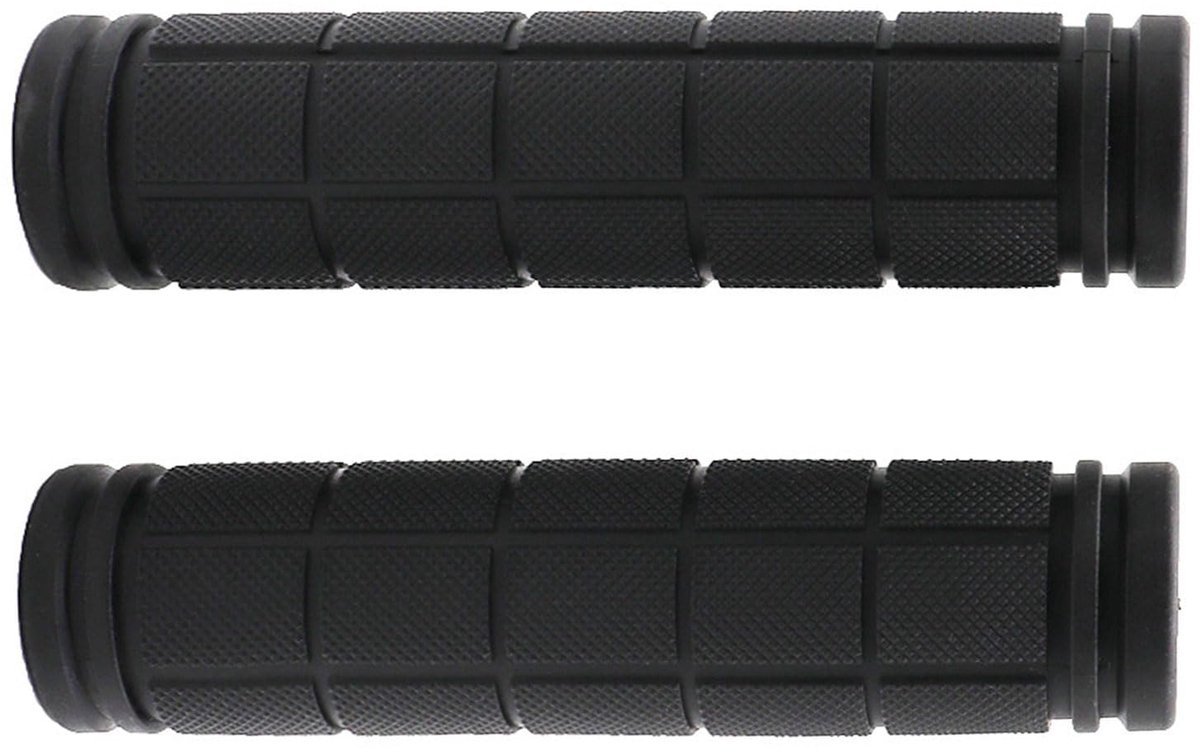 Dailygoods - Antislip fietshandgrepen - Rubber handgrepen - Zacht en comfortabel - 22 mm - Geschikt voor MTB en stadsfiets - Duurzaam en stevig