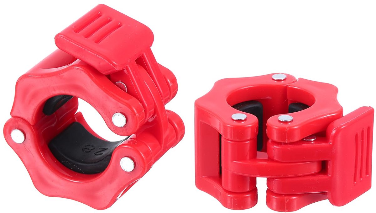 Dailygoods - Dumbbell Clips 28 mm - Snelle Bevestigingen voor Olympische Halters