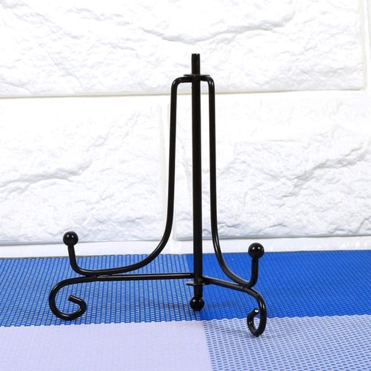 Displaystand - Fotohouder - Elegante presentatie - Zwart - Voor kunst en decoratie - Geschikt voor foto's en borden