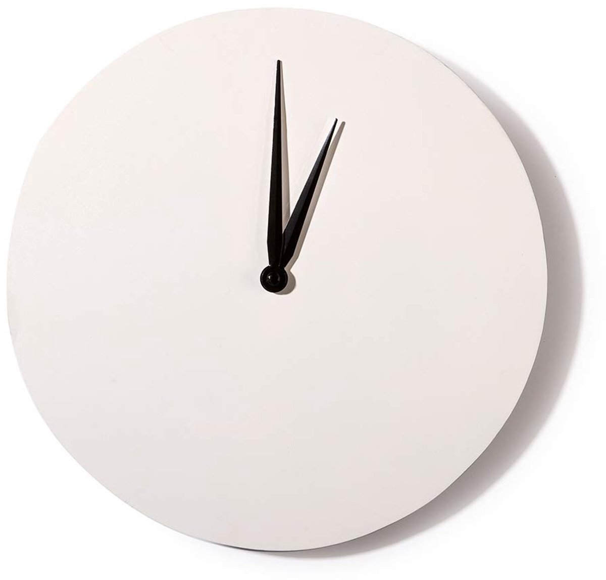 Dailygoods - Ronde Klok om te Versieren - Houten Klok 30 cm