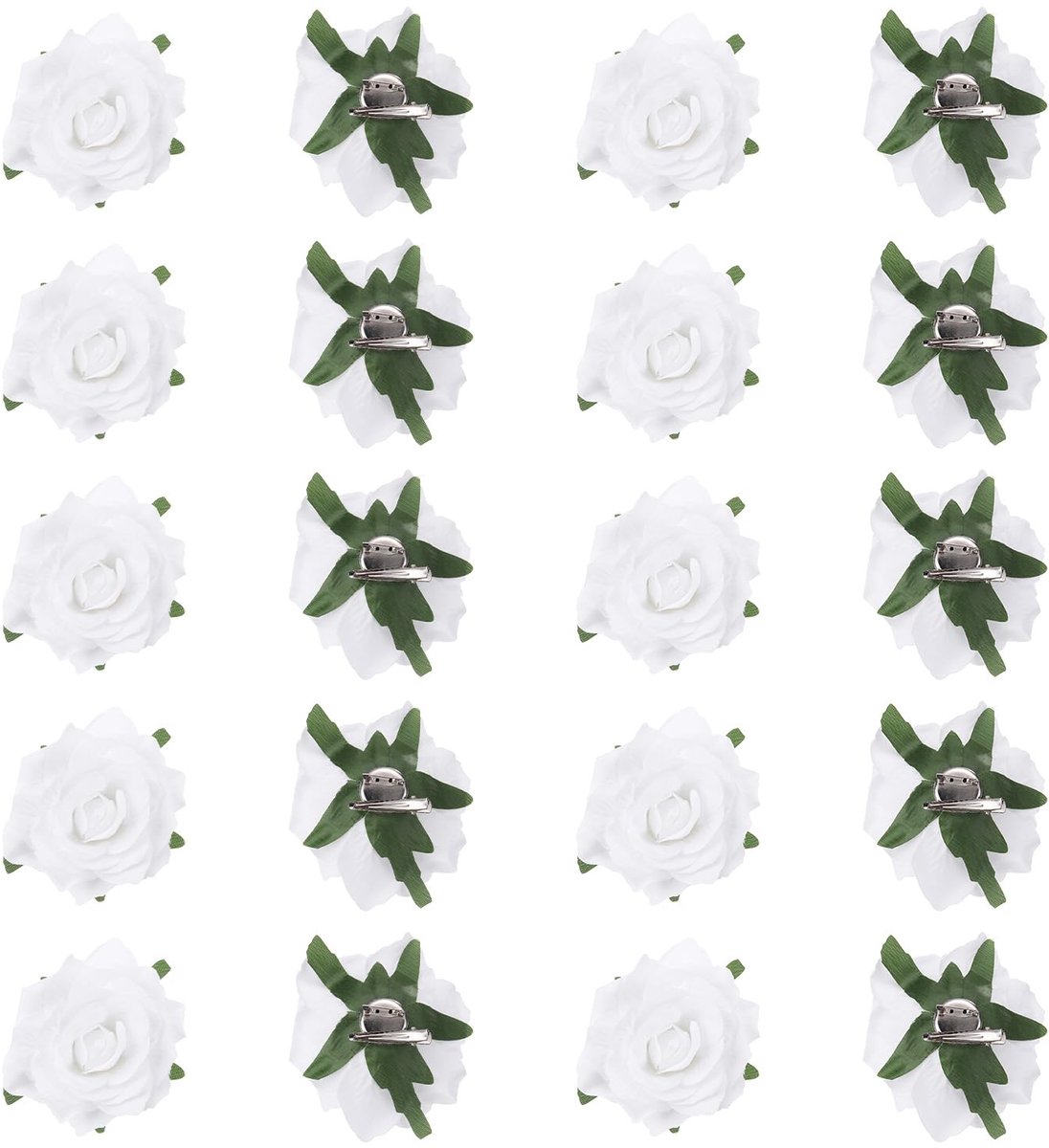 Dailygoods - 20 Stuks Rozenbloesem Haarclips - Haaraccessoires voor Vrouwen