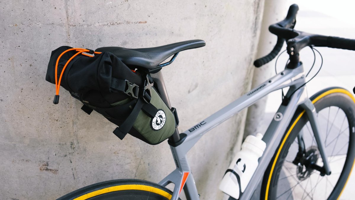 SnelShoppen - Ulac Zadeltas RADTAIL GT 5,8 L Olijfgroen - Ideaal voor Fietsen, Wandelen, Camping, Sport en Dagtochten