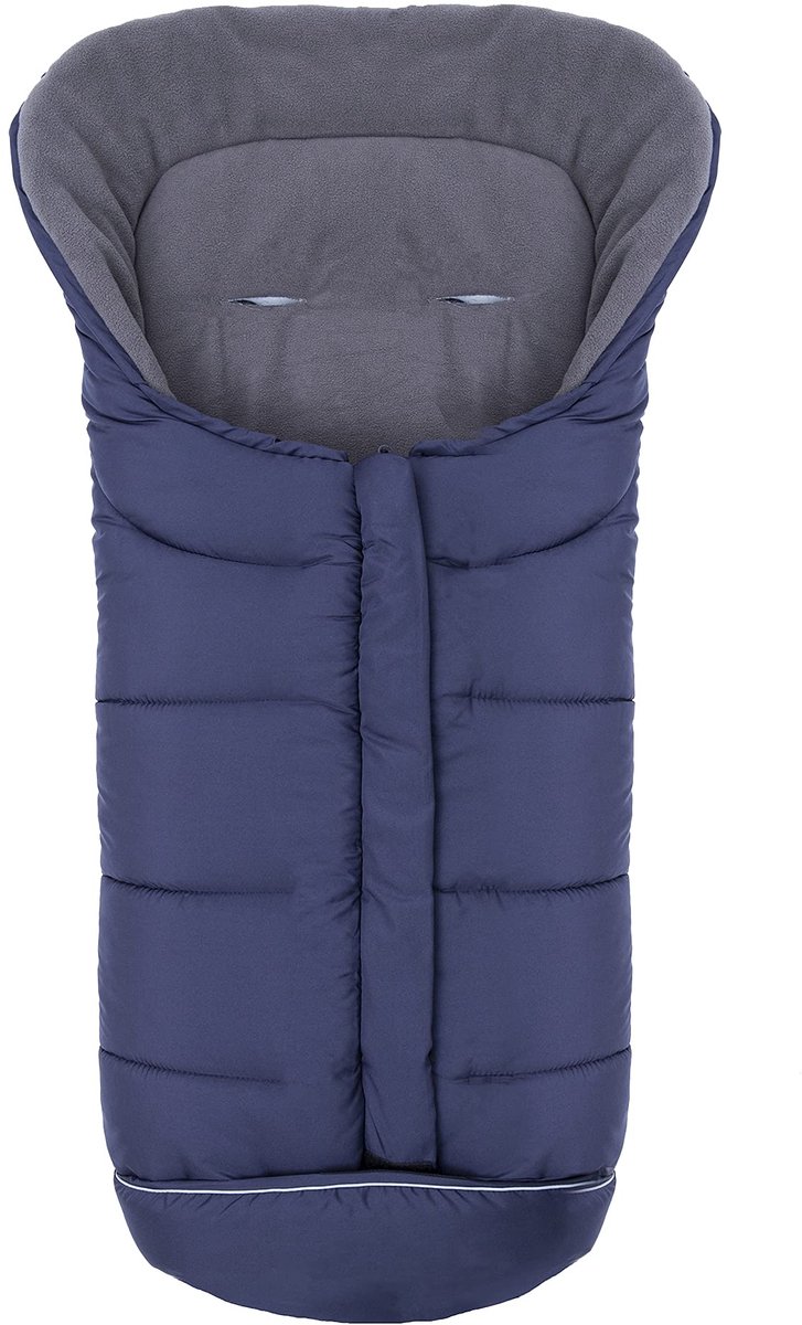 SnelShoppen - Universele Voetenzak voor Kinderwagen - Warme Winter Voeten voor Buggy - Waterdichte & Winddichte Voering - Polar Fleece Gevoerd - Marin
