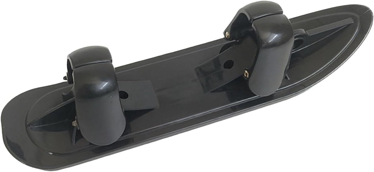 Kinderwagenski - Ski Accessoires - Buitenactiviteiten - Eenvoudige Installatie - 46 x 11 cm - Zwart