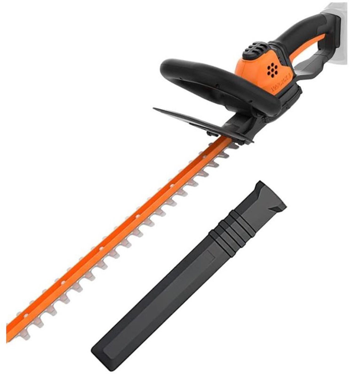 LNMsolutions® Elektrische Heggenschaar - Heggenschaar - Elektrische Haagschaar - Zwart/Oranje - 85cm x 19cm x 19cm